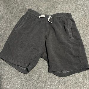 Men’s Grey Drawstring Sweat Shorts - Divided